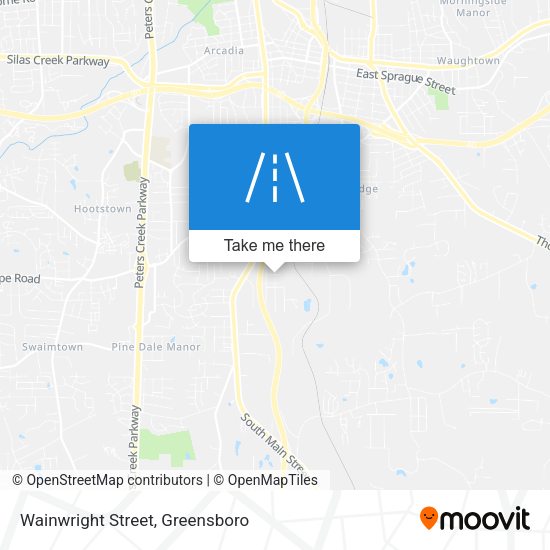 Wainwright Street map