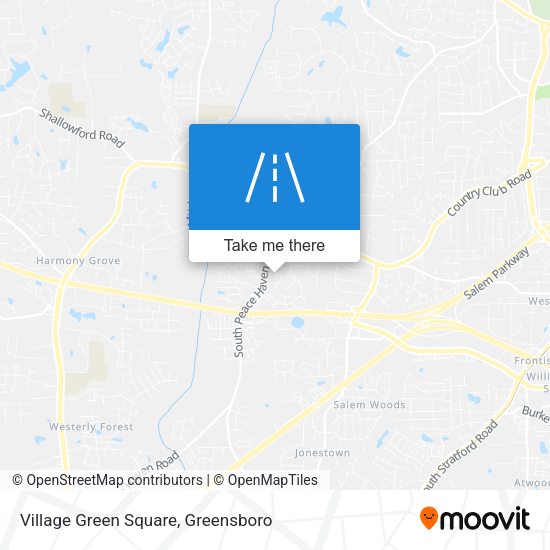 Village Green Square map