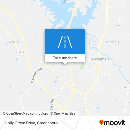 Holly Grove Drive map