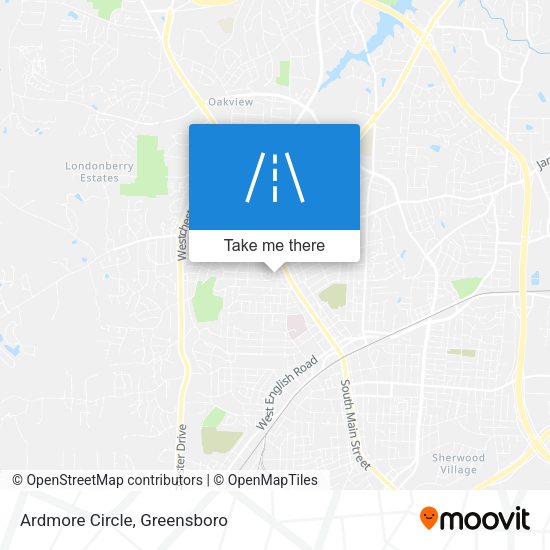 Ardmore Circle map