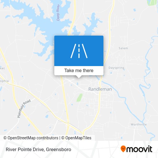 River Pointe Drive map