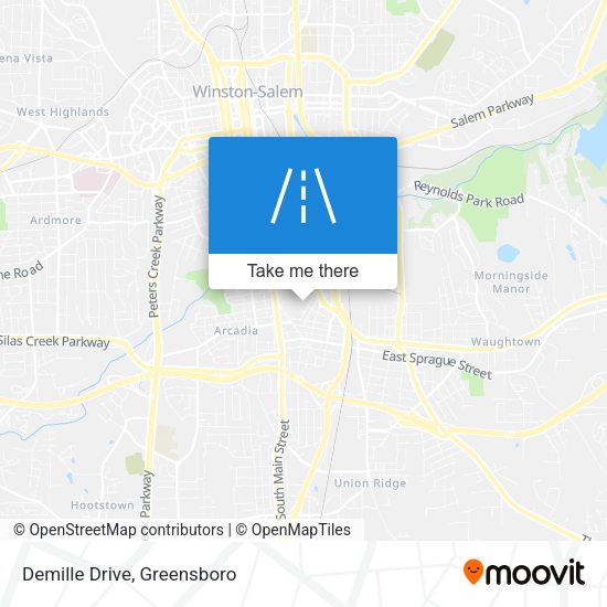 Mapa de Demille Drive
