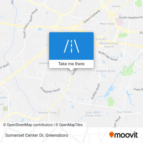 Somerset Center Dr map