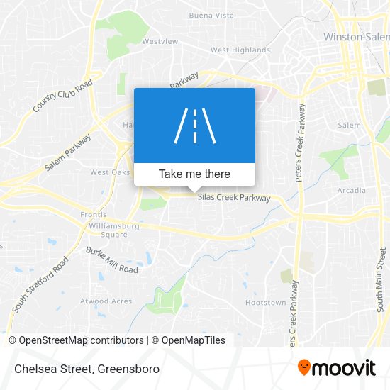 Mapa de Chelsea Street