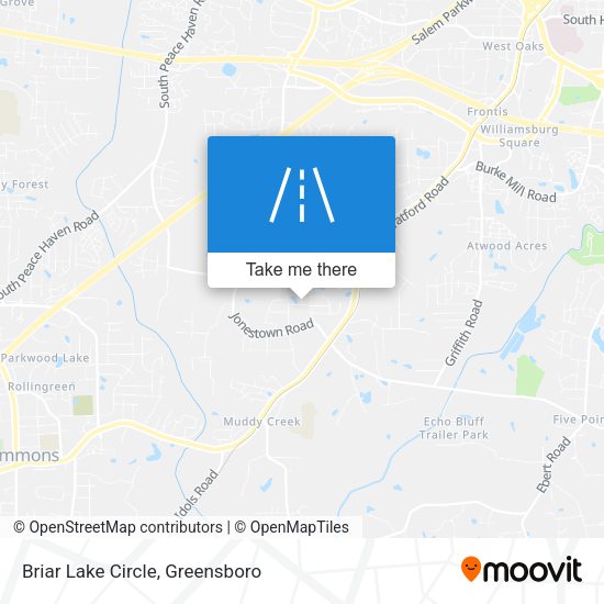 Mapa de Briar Lake Circle