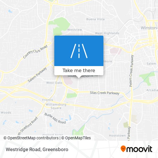 Mapa de Westridge Road