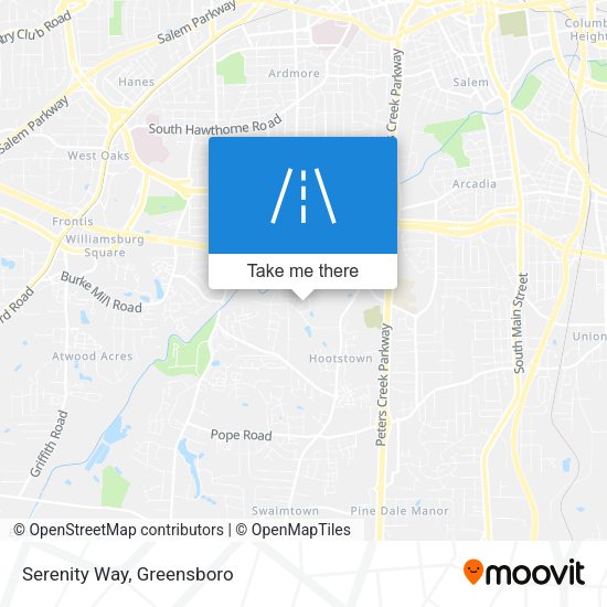 Mapa de Serenity Way