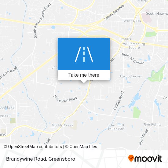 Brandywine Road map
