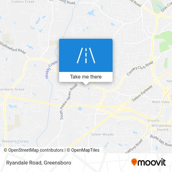 Mapa de Ryandale Road