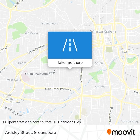 Ardsley Street map