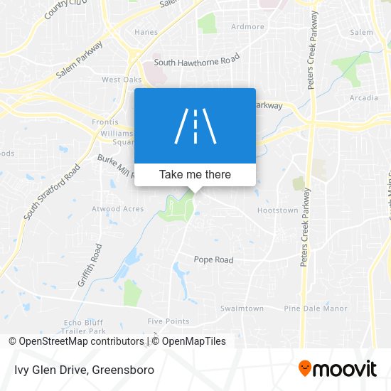 Mapa de Ivy Glen Drive
