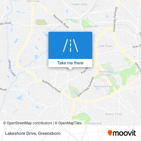 Lakeshore Drive map
