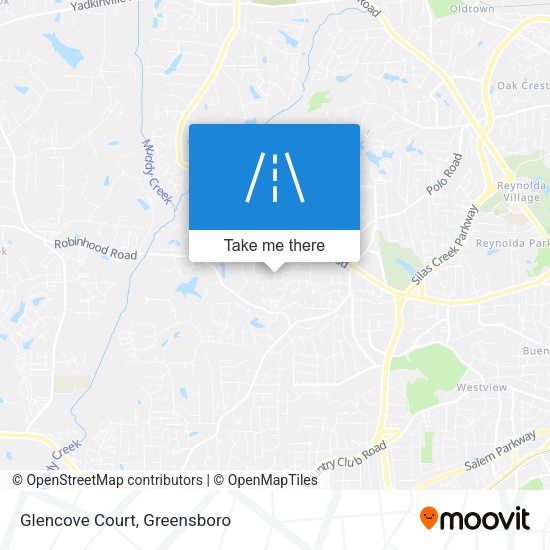 Glencove Court map