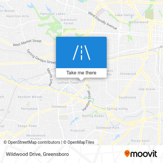 Mapa de Wildwood Drive