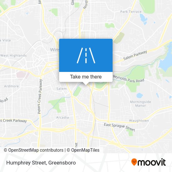 Mapa de Humphrey Street