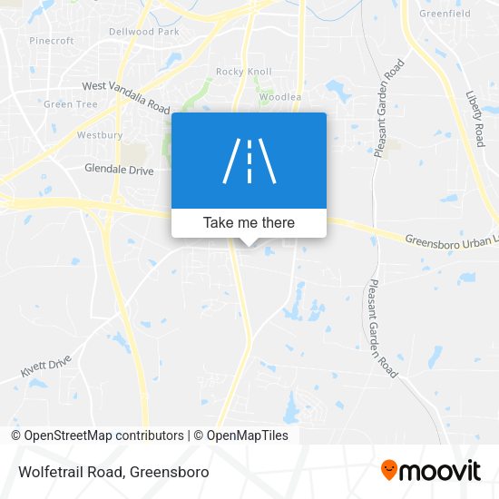 Wolfetrail Road map