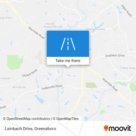 Mapa de Leinbach Drive
