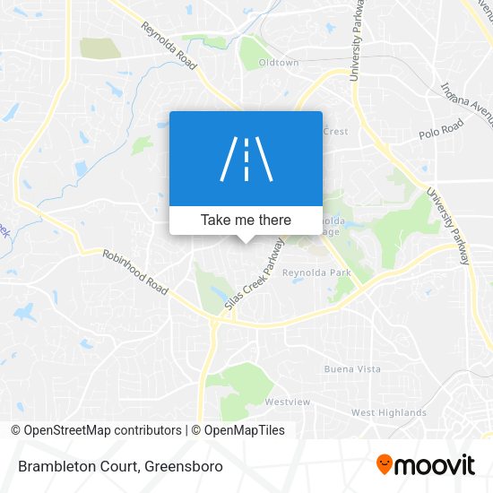 Brambleton Court map