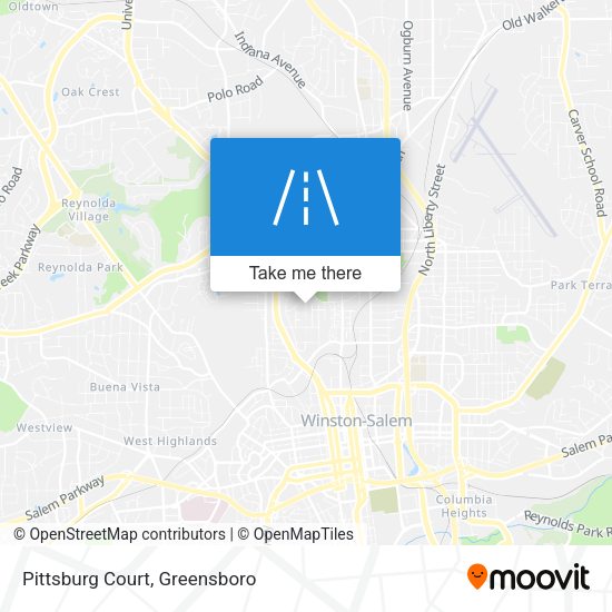 Pittsburg Court map