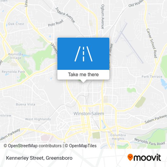Mapa de Kennerley Street