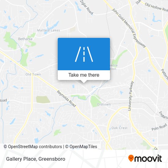 Mapa de Gallery Place