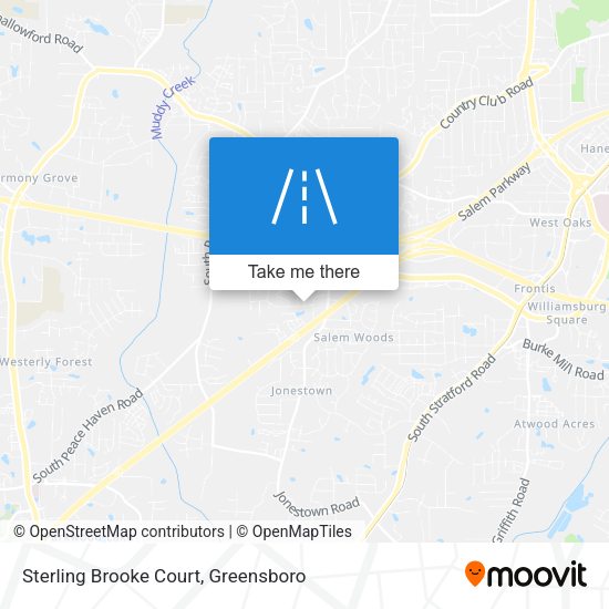Sterling Brooke Court map
