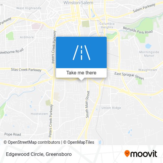 Edgewood Circle map