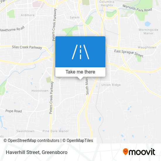 Mapa de Haverhill Street