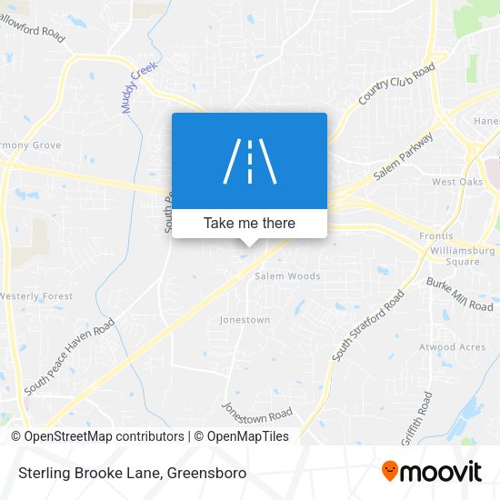 Sterling Brooke Lane map