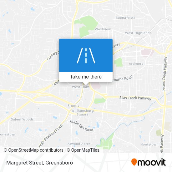 Mapa de Margaret Street