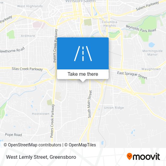 Mapa de West Lemly Street