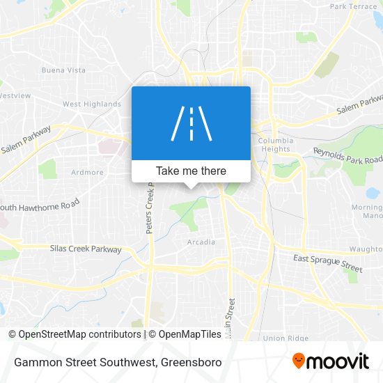 Gammon Street Southwest map