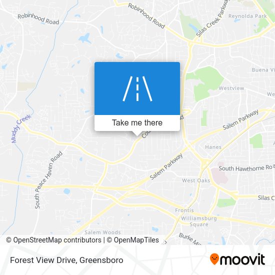 Mapa de Forest View Drive