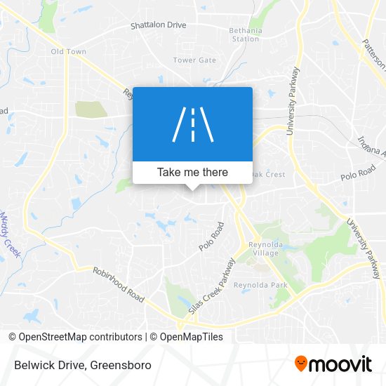 Mapa de Belwick Drive