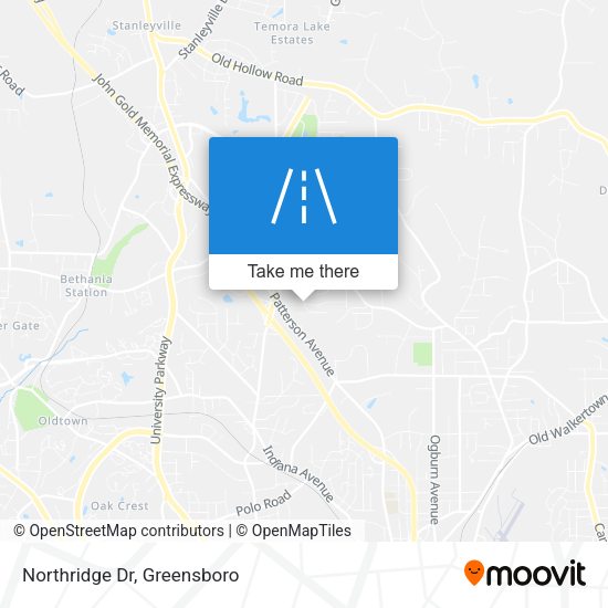 Mapa de Northridge Dr