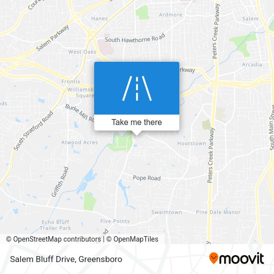 Mapa de Salem Bluff Drive