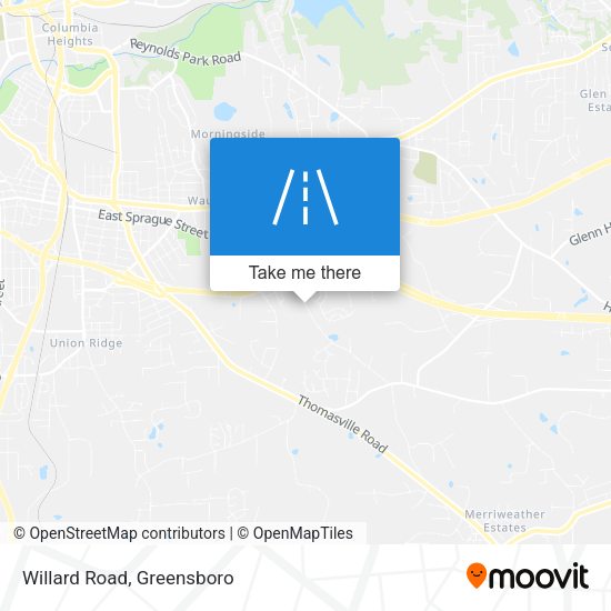 Mapa de Willard Road