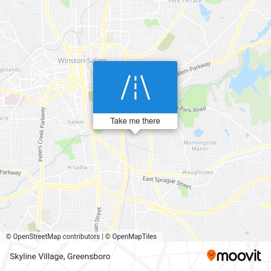 Mapa de Skyline Village