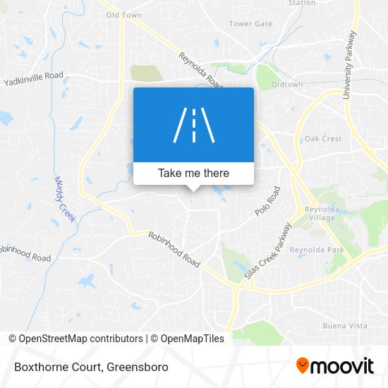 Boxthorne Court map