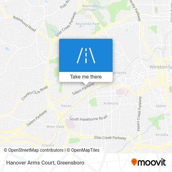 Hanover Arms Court map