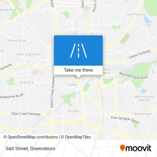 Mapa de Salt Street