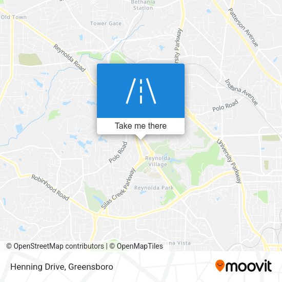 Henning Drive map