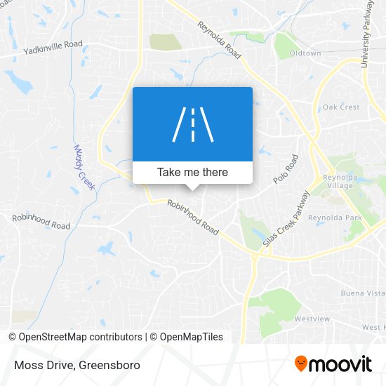 Mapa de Moss Drive