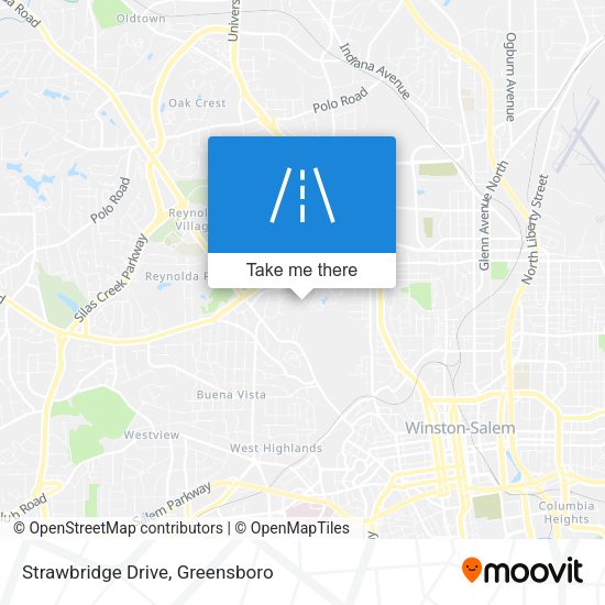 Strawbridge Drive map