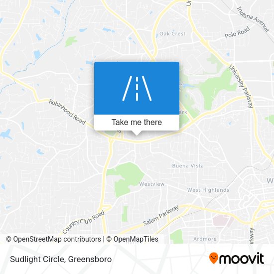 Sudlight Circle map