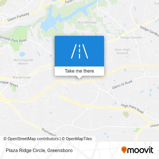 Mapa de Plaza Ridge Circle
