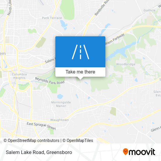 Mapa de Salem Lake Road