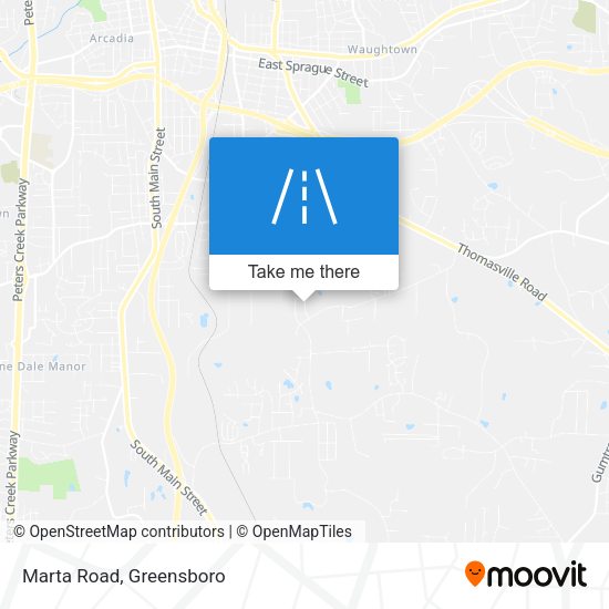 Marta Road map