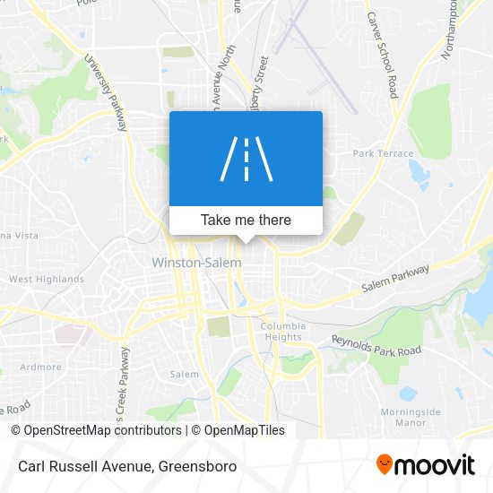 Mapa de Carl Russell Avenue