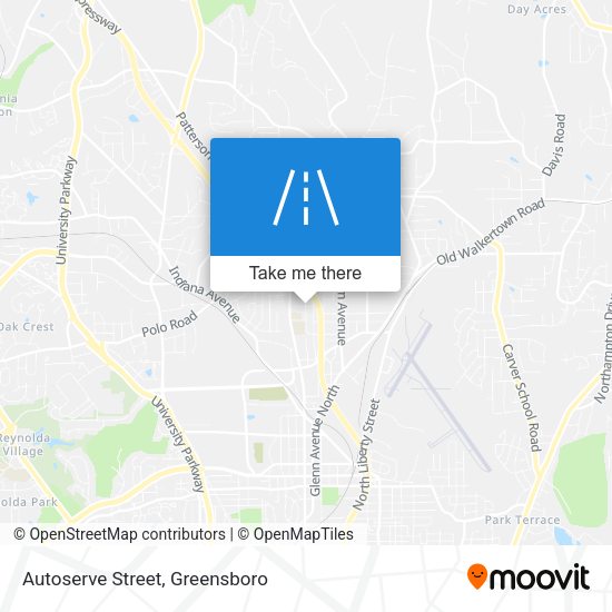 Autoserve Street map